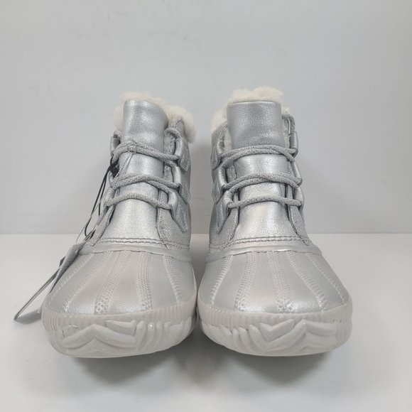 Sorel x Disney Frozen Out N About Women's Silver Boots US Size 7.5 - Picture 6 of 11